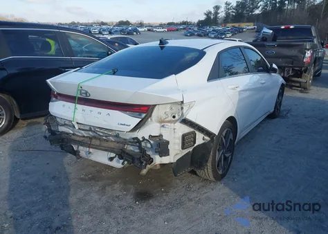 2021 Hyundai Elantra Limited from USA, damaged, VIN 5NPLP4AG8MH025765